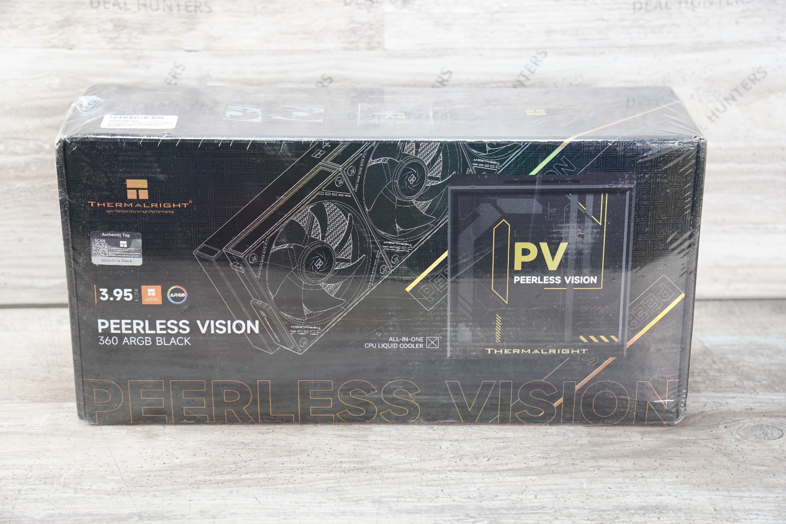 Thermalright Peerless Vision UB ARGB 360mm AIO Liquid CPU Kit - Black - NEW