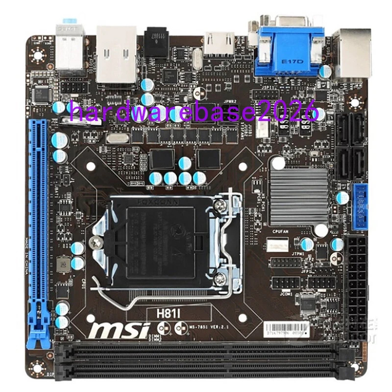 For MSI H81I Motherboard LGA1150 DDR3 Mini-ITX Mainboard