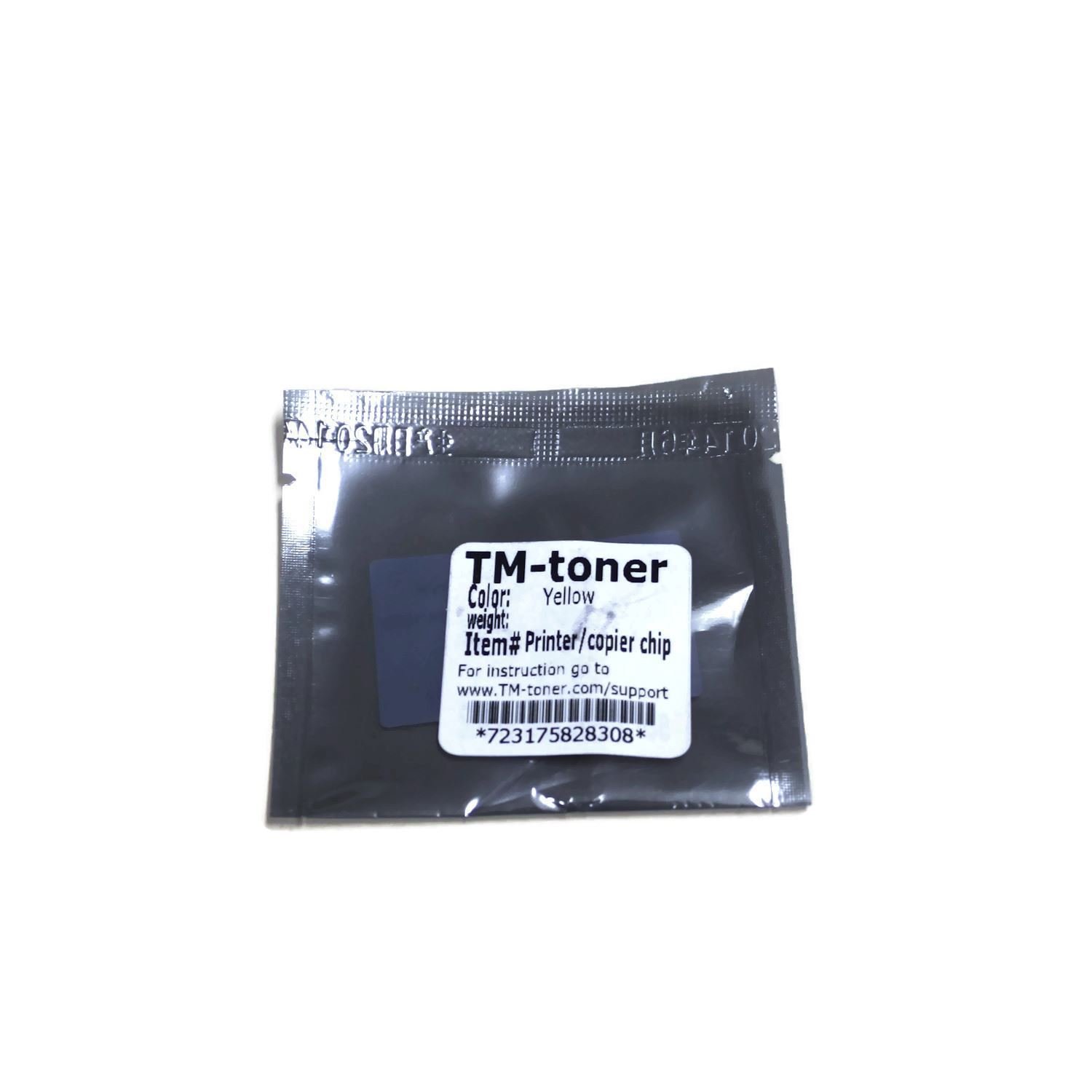 Yellow Toner chip for Ricoh 821071 Aficio SP C430 C430DN C431DN printer refill