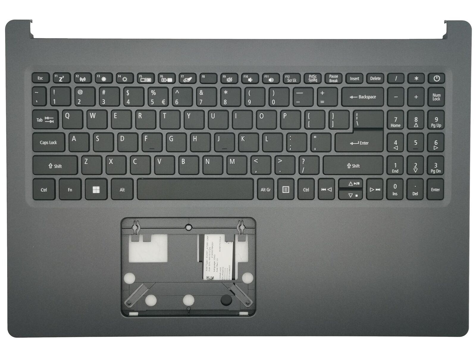 Acer Aspire A315-55G A315-55KG A315-57 Palmrest Cover Keyboard 6B.HEDN7.030