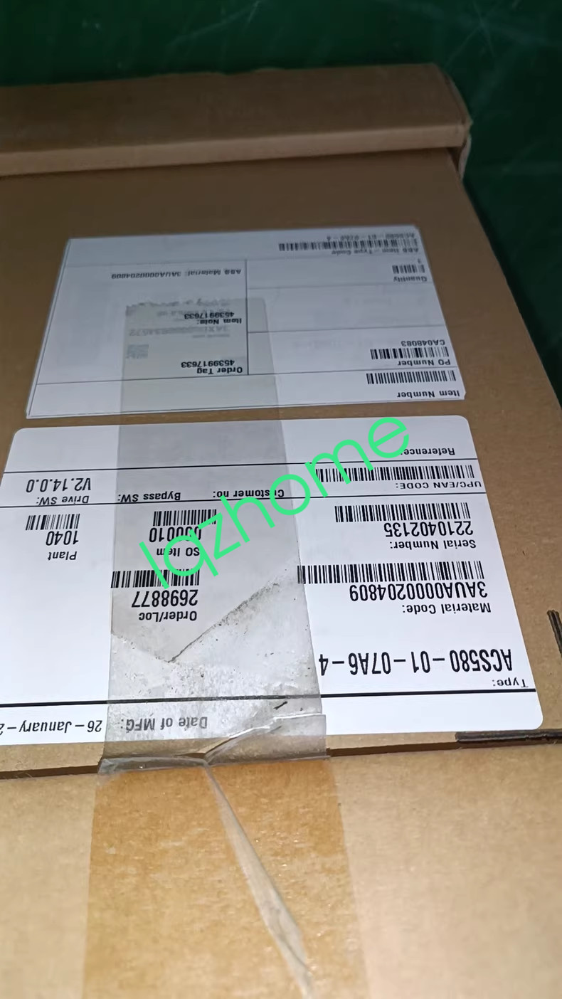 1PCS ABB frequency converter Acs580-01-07A6-4  new via FedEx or DHL