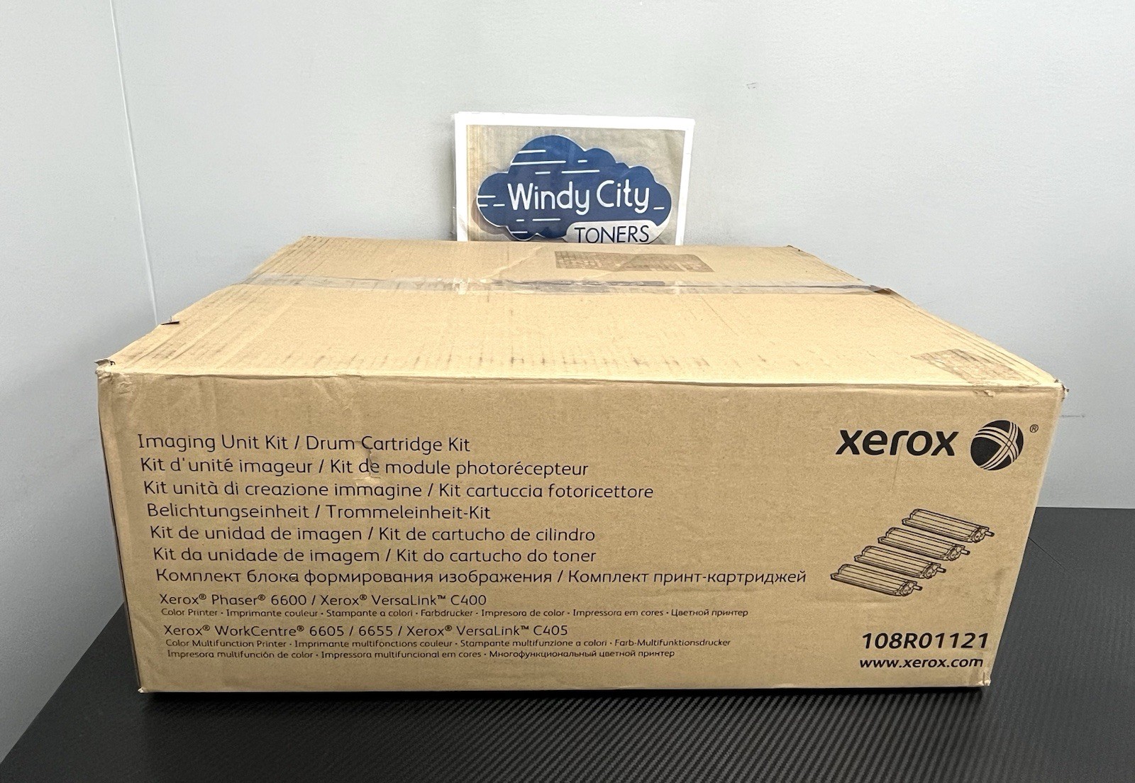 Xerox 108R01121 Imaging Unit kit 3 Color KCY 60K Pg Yield For 6600 C400 Open Box