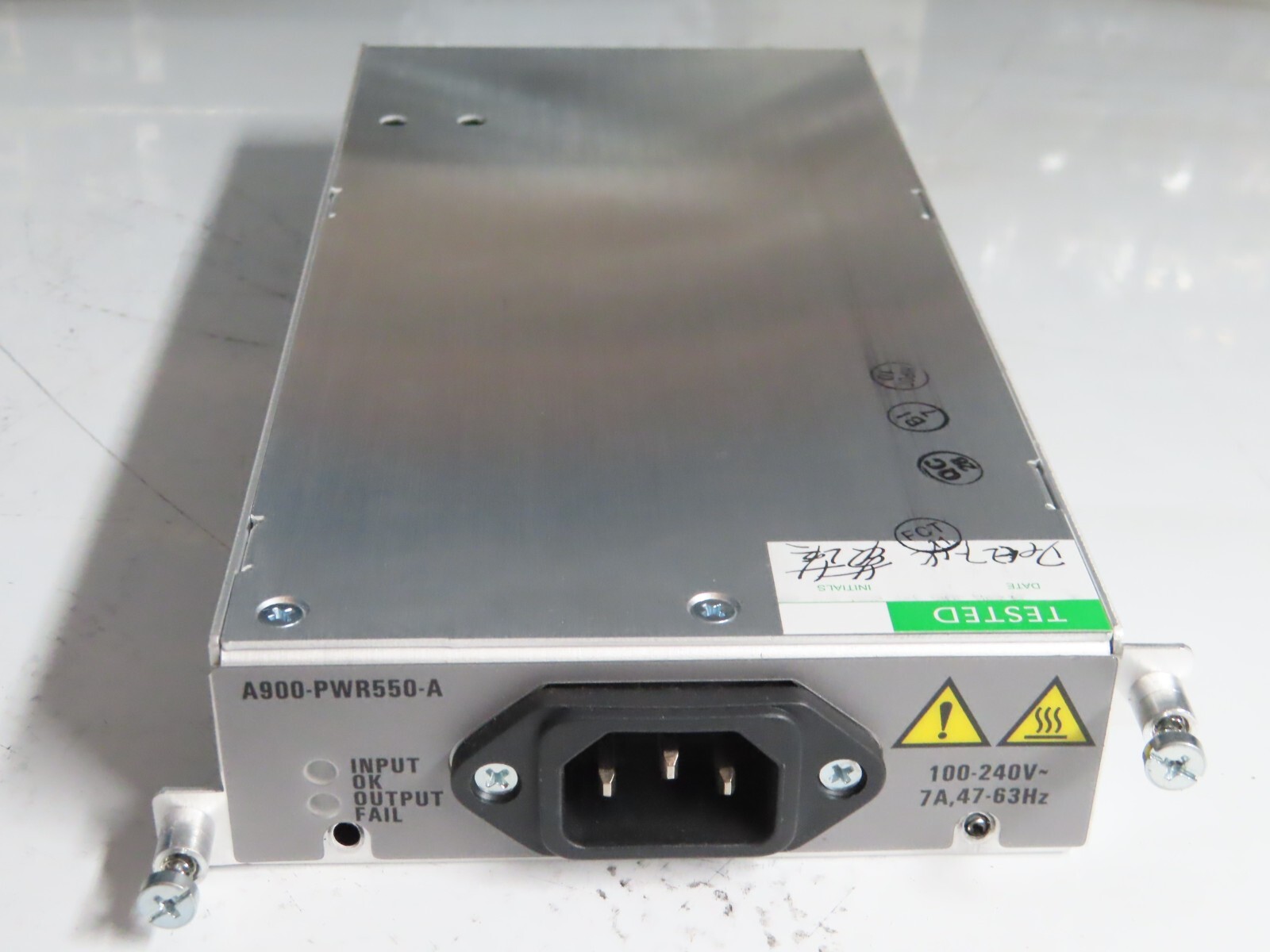 CISCO A900-PWR550-A ASR 900 550W AC Power Supply