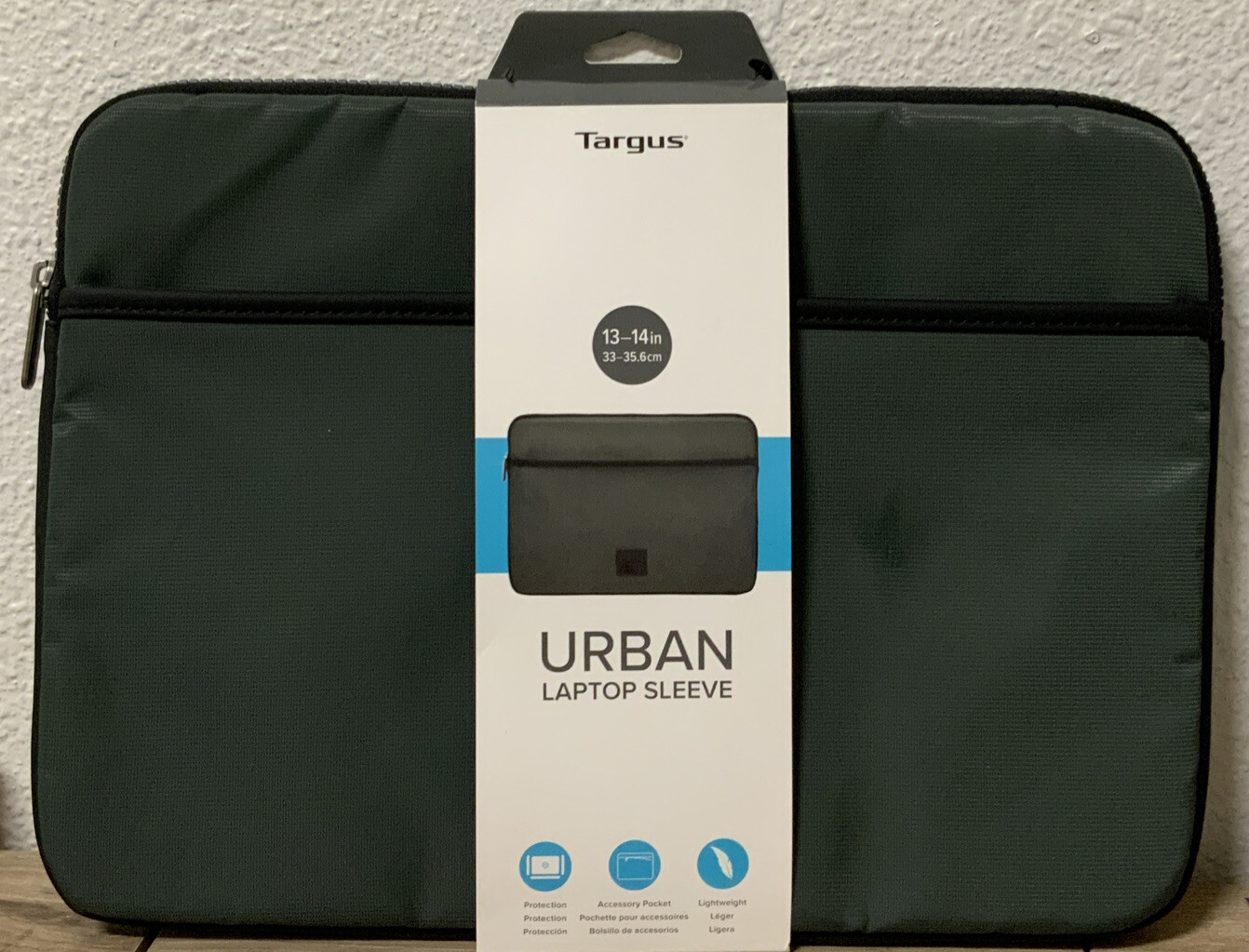 📀 Targus 13-14in Urban Laptop Sleeve - Olive NEW (READ DESCRIPTION)