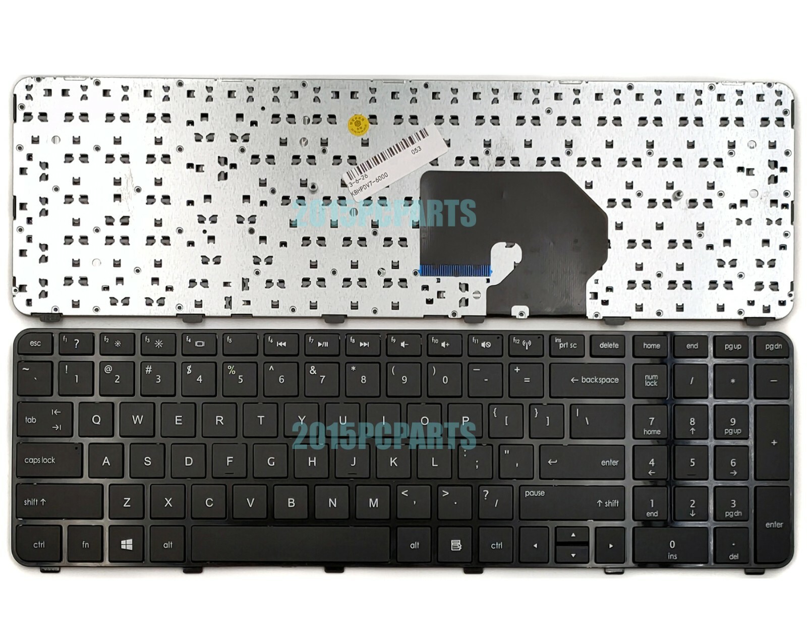 New HP Pavilion DV7-6C25NR DV7-6C27CL DV7-6C30NR DV7-6C43CL Keyboard US