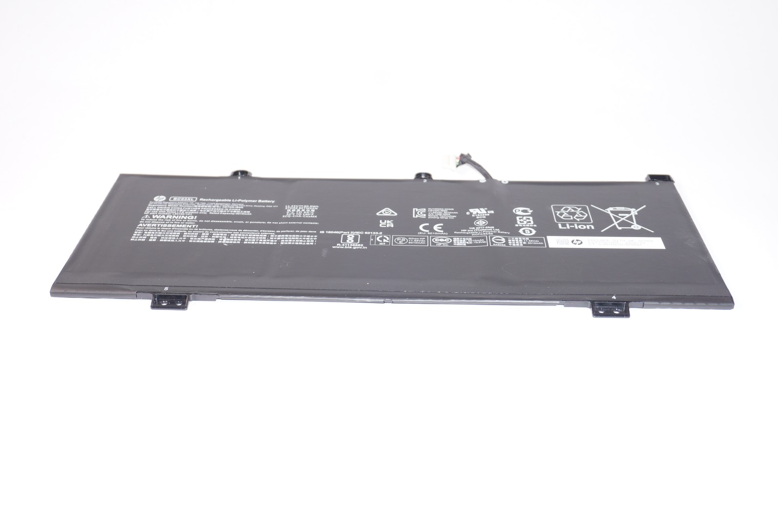 L84398-005 SKO-BATT 3C 60Wh 5.275Ah LI BC03060XL-PL 14C-CA0053DX