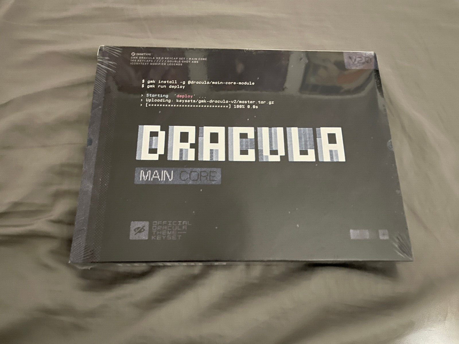 GMK Dracula v2.0 maincore base kit - new sealed ABS keycap yuru darling