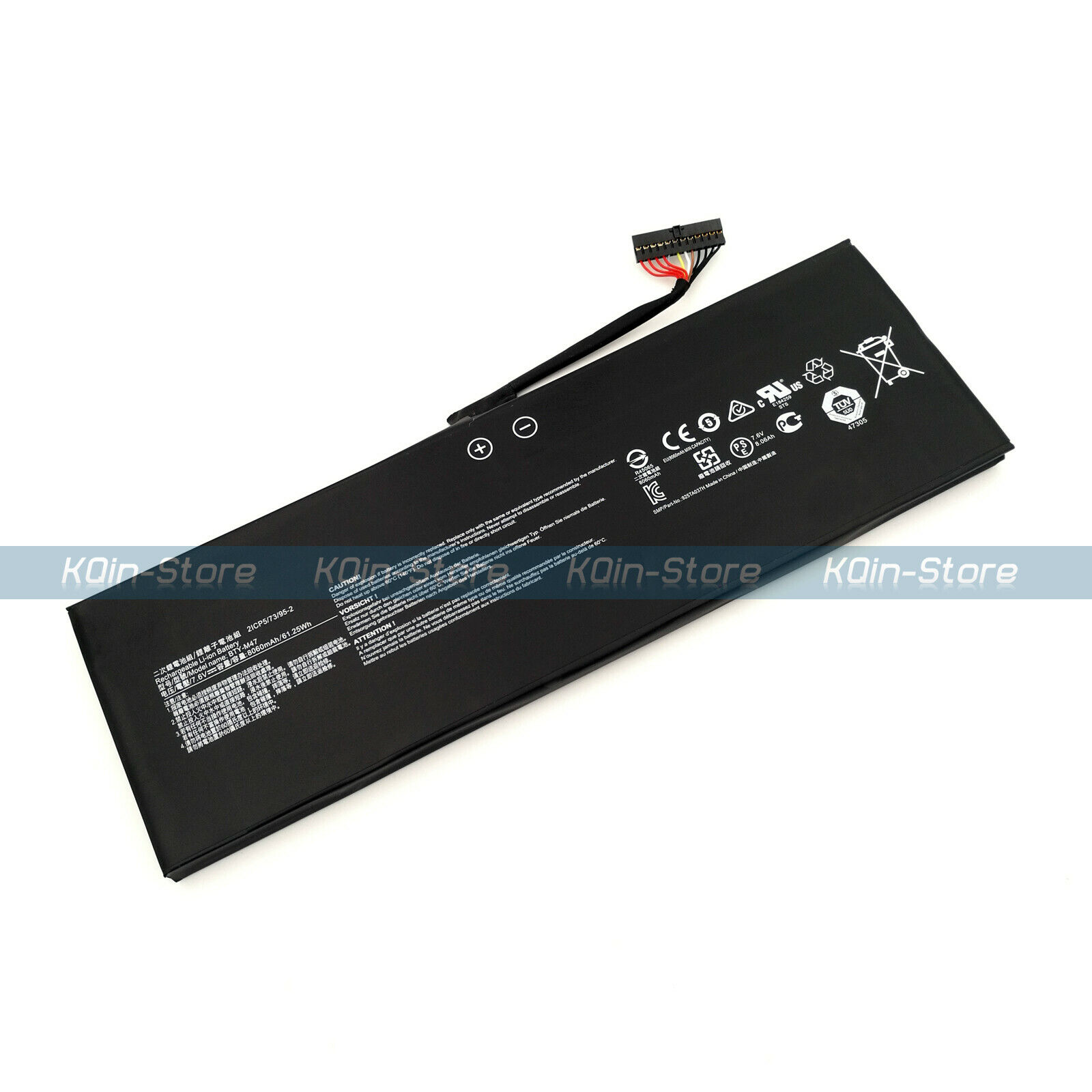 New Genuine BTY-M47 Battery for Msi GS40 6QD 6QE GS43 GS43VR 7RE 6RE MS-14A3 OEM