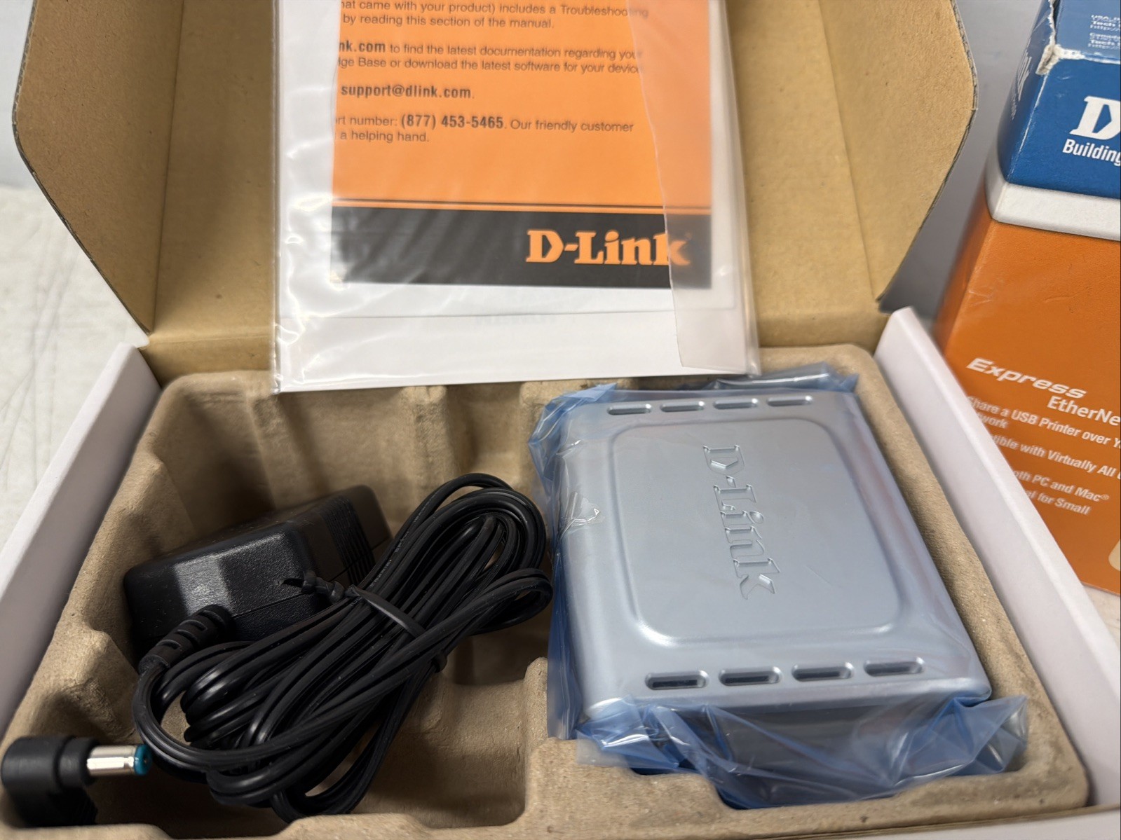 D-Link DP-301U Ethernet USB Print Server Express EtherNetwork