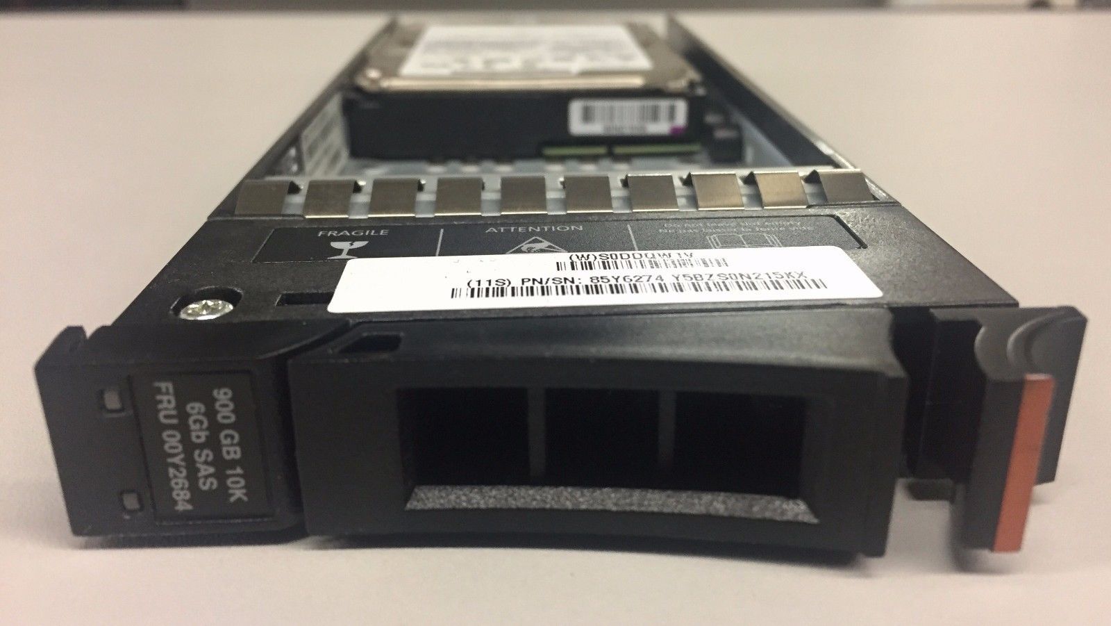 IBM 900GB 6Gb/s 10K 2.5" SAS HDD Hard Drive 85Y6274 00Y2684 inCaddy for V7000