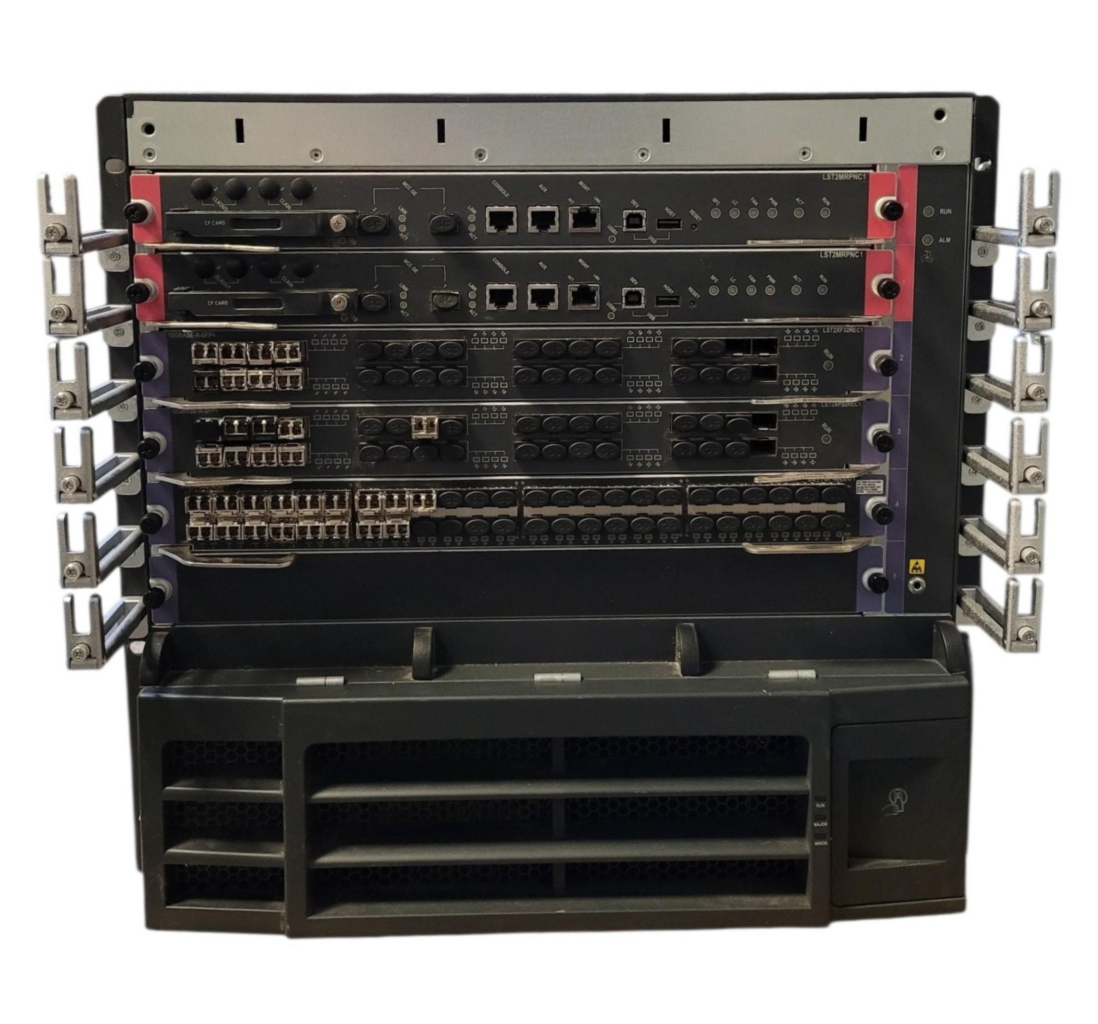 HPE JC654A 12504 AC Switch Chassis 2X LST2MRPNC1 2x LST2XP32REC1 1x LST1G48LEC1