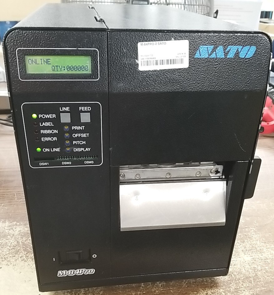 SATO Barcode Printer M-84PRO-2. Unit ONLY *READ⬇️*