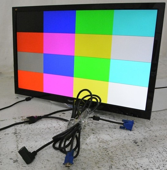 ViewSonic VX2452MH VS15562 LCD Monitor 24" VGA DVI HDMI Grade B No Base/Stand
