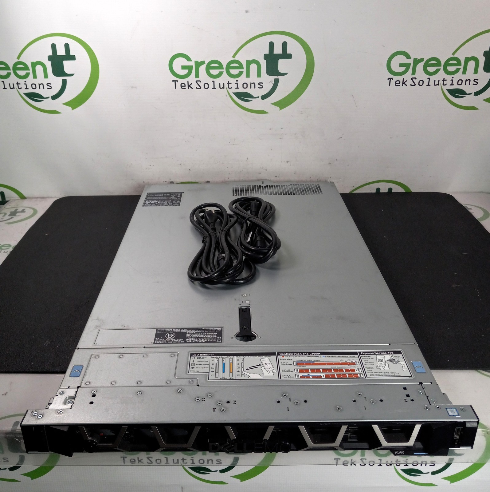 Dell PowerEdge R640 8B 2.5" 2x Xeon Silver 4114 2.2GHz H330 Server 2x PSUs READ