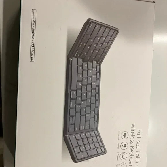 Samsers Pocket Size Bluetooth foldable wireless keyboard