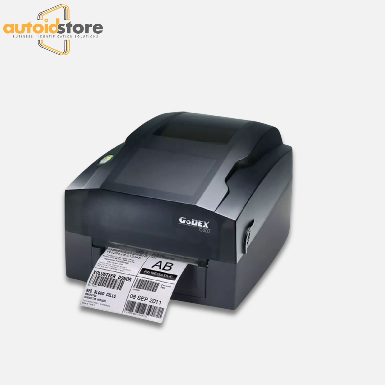 Barcode Printer , Godex GE300 4" 203 dpi Thermal Transfer Printer, USB, Eth 5ips