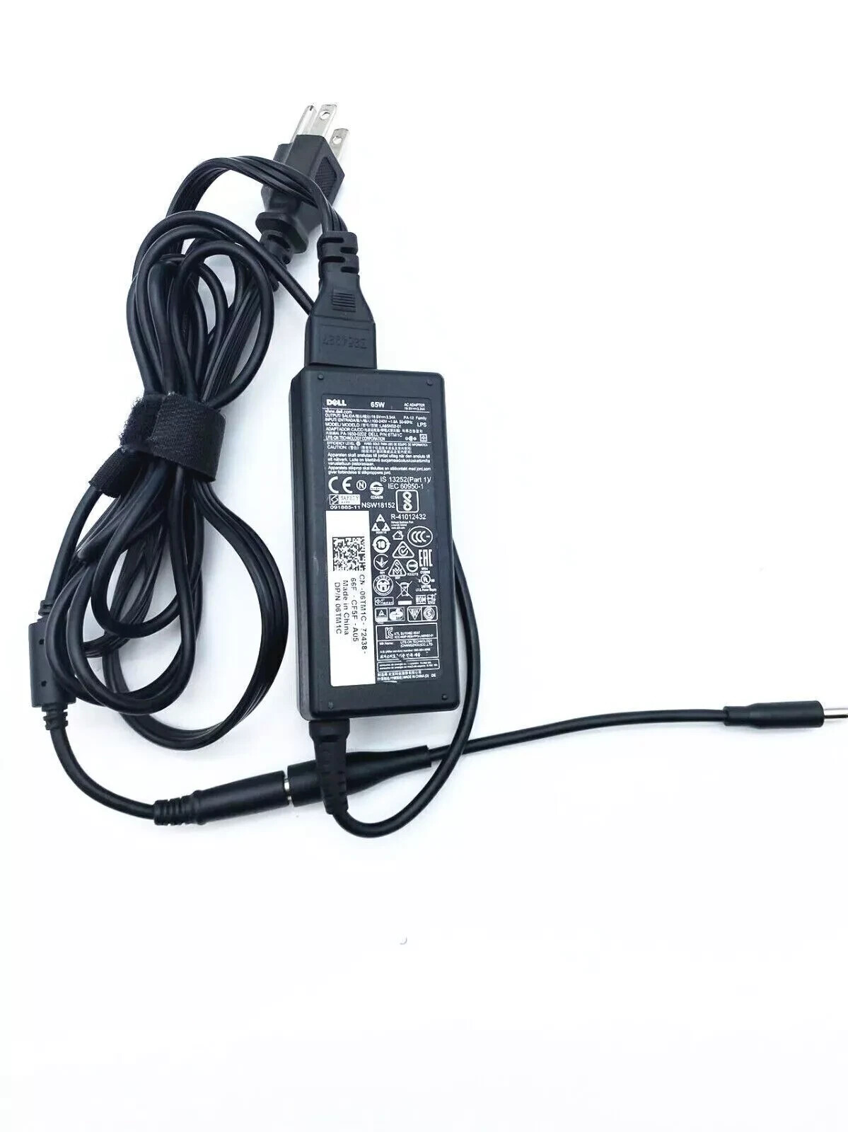 Genuine OEM Dell AC Power Adapter for Inspiron 15 3000 3593 Laptop Charger 65W
