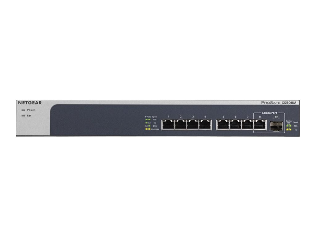 Netgear XS508M-100EUS Switch II price incl VAT 3 yr warranty* B2B
