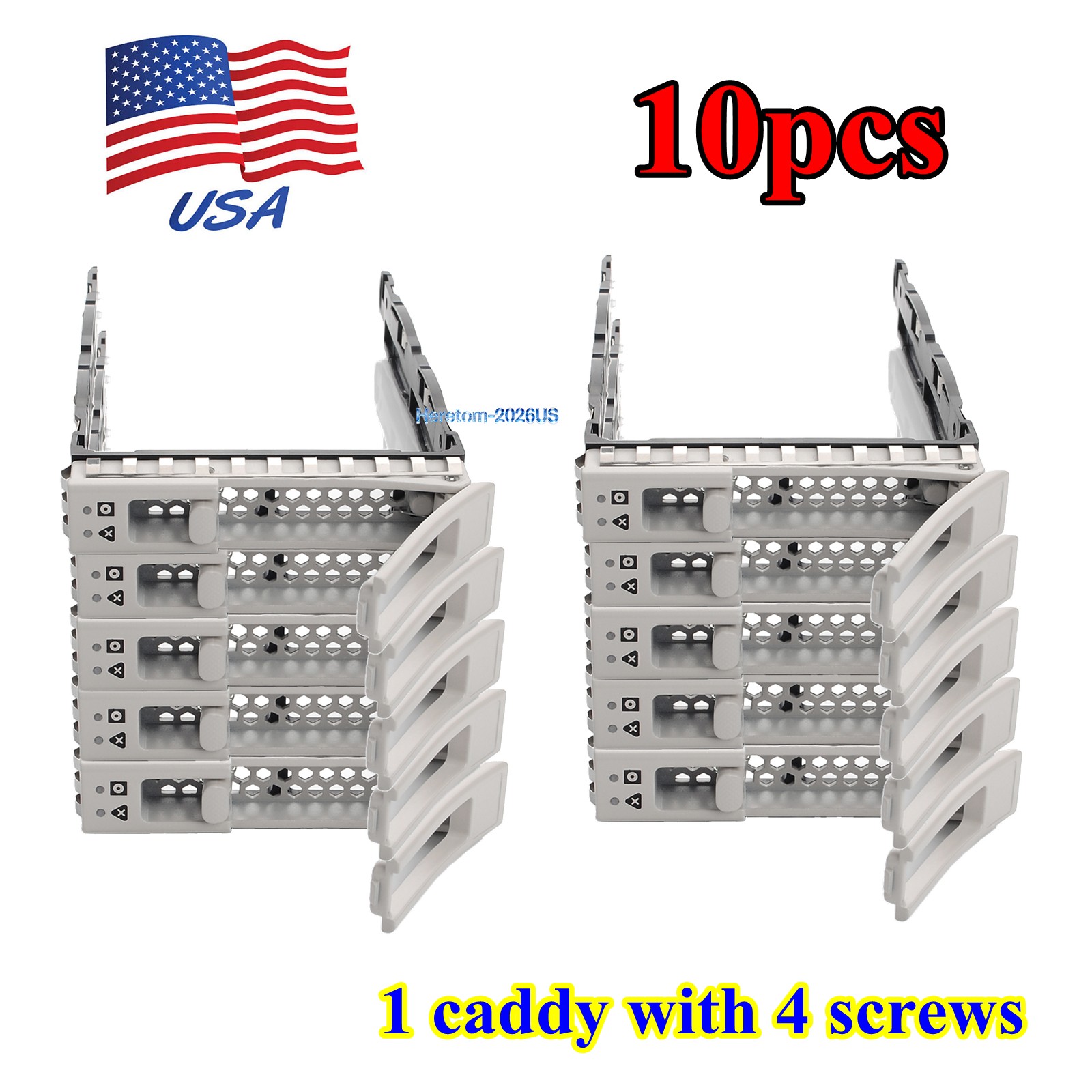 10-Pack Cisco 74-113290-01 UCS C220 C240 C480 ML C4200 M5 SAS SATA 2.5" HDD Tray