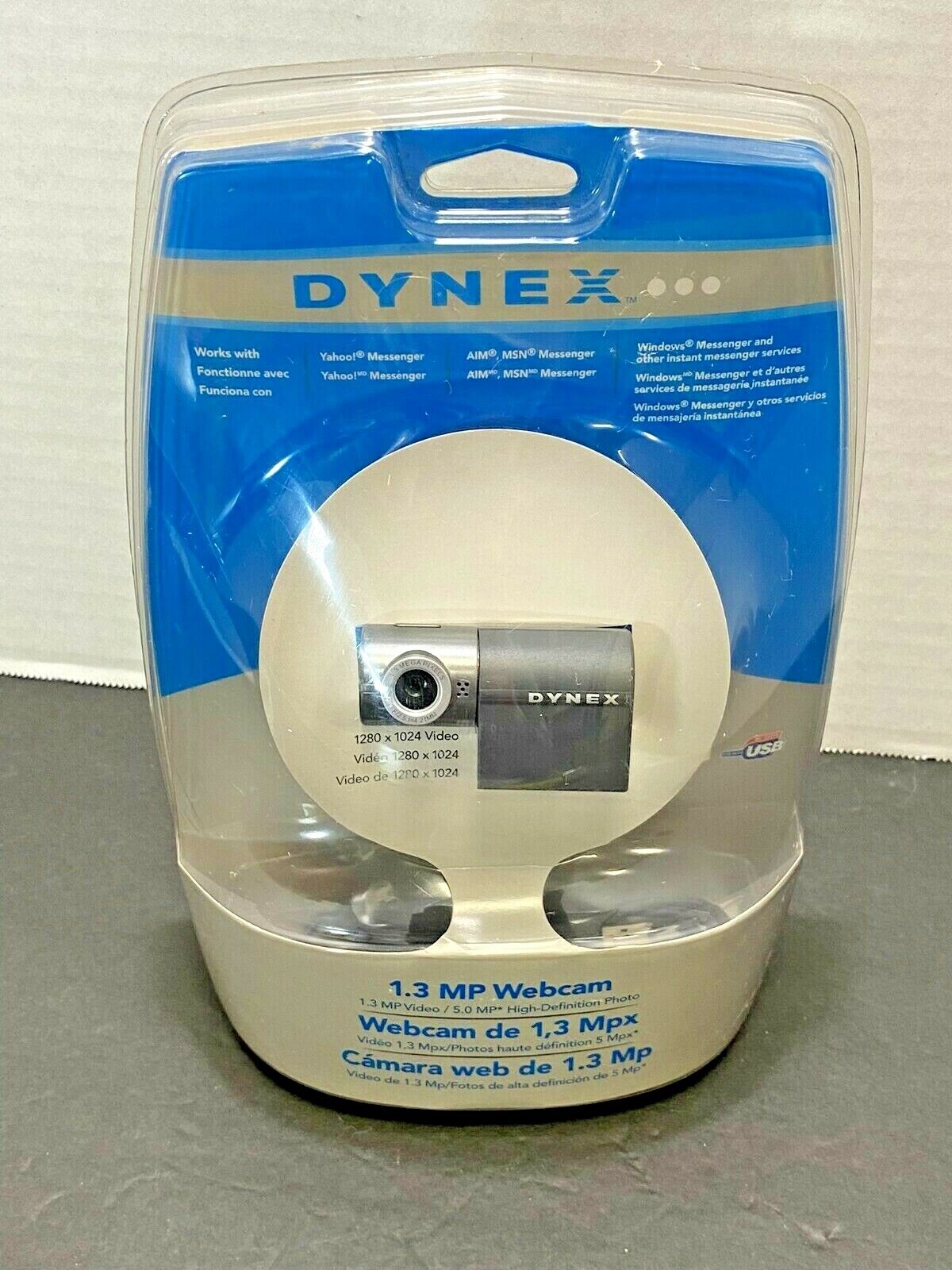 NEW Dynex 1.3 MP USB Webcam DX-WEB1C