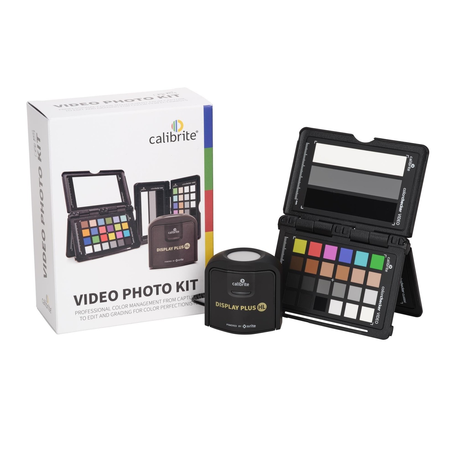 Calibrite Video Photo Kit - Display Plus HL and Passport Video 2 (CCPLHL-PPV2)