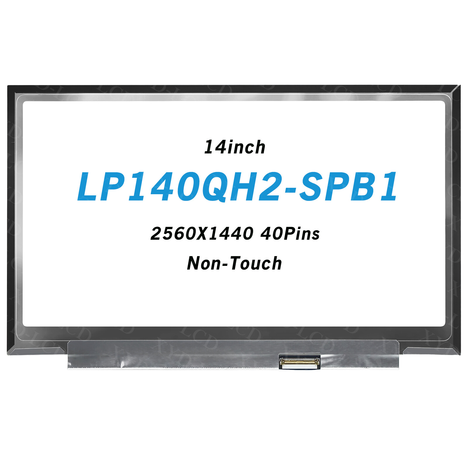 LP140QH2 SPB1 FRU 00NY664 40Pins Non-Touch WQHD IPS LED LCD Screen Panel Display