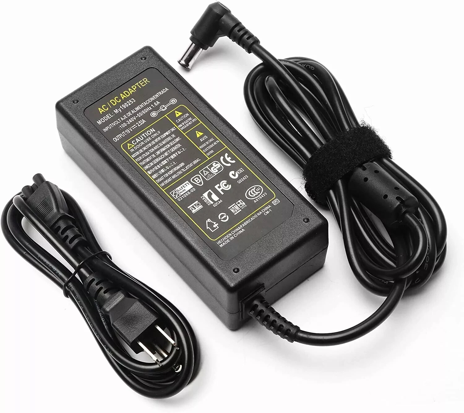 19V Adapter Charger for Samsung J400D: UN32J400DAF UN32J400DAFXZA  New A6619_FS 