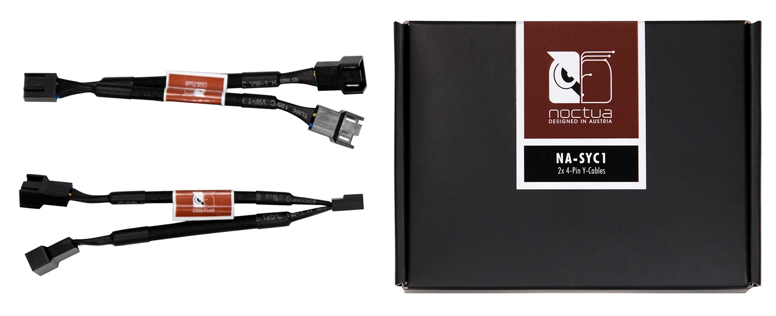 NA-SYC1 2-Way PC Fan Splitter 2-Pack