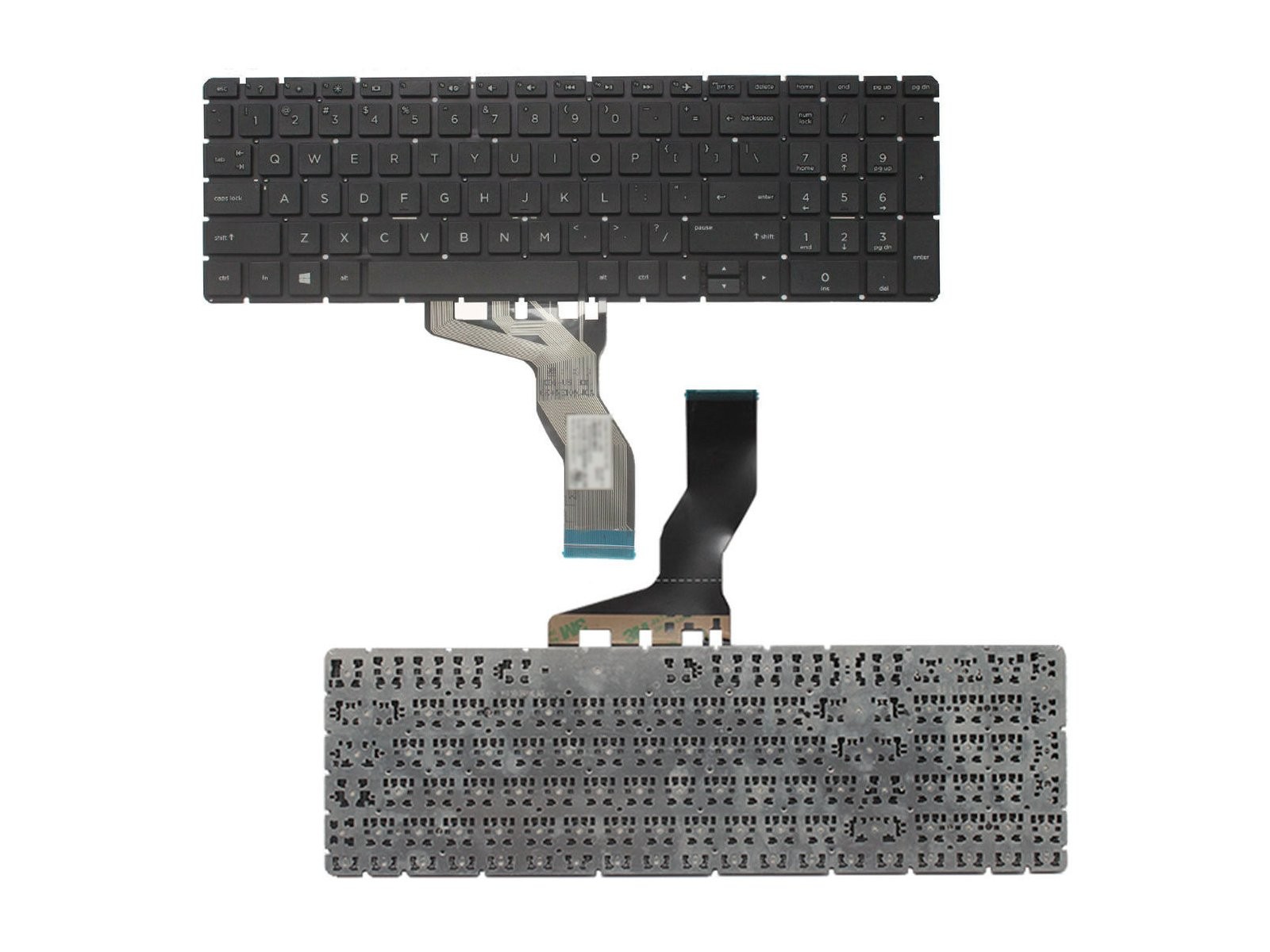 New For HP 17-bs000 17-bs0xx 17t-bs000 Series Laptop Keyboard Black