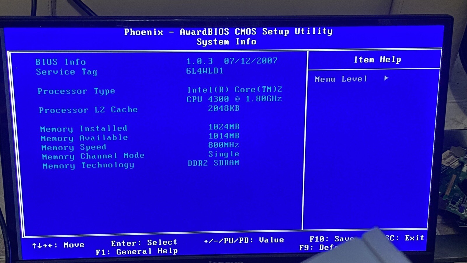 Dell Foxconn G33M02 Motherboard with CPU heatsink fan,and Memoria