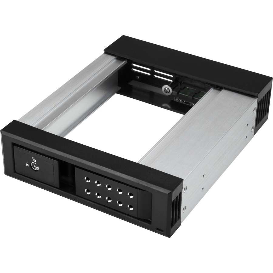 StarTech 5.25 to 3.5 Hard Drive Hot Swap Bay - Trayless - Aluminum - For 3.5"