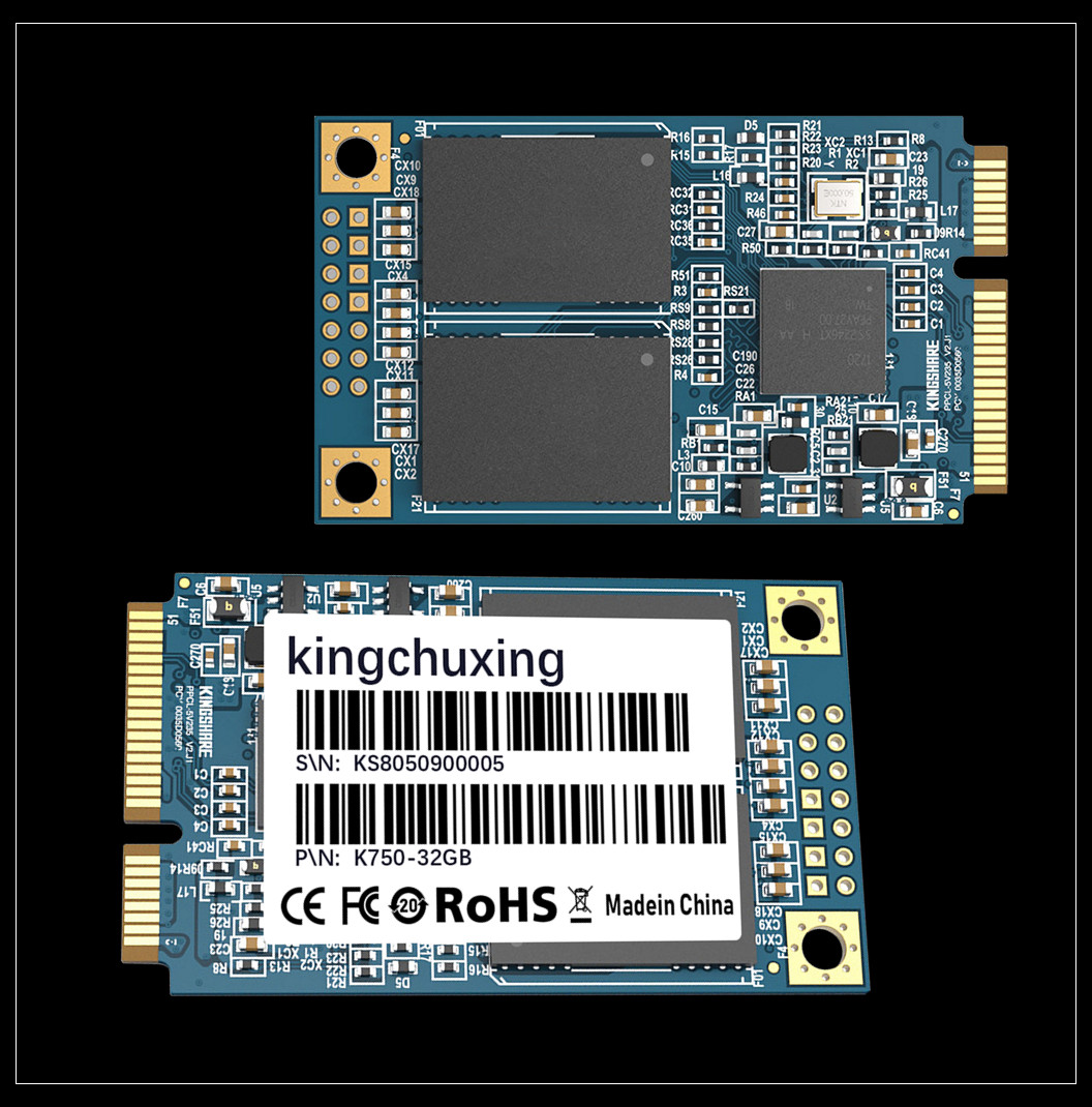 Kingchuxing 128GB mSATA III SSD Internal Solid State Hard Drives Laptop 550MB/s
