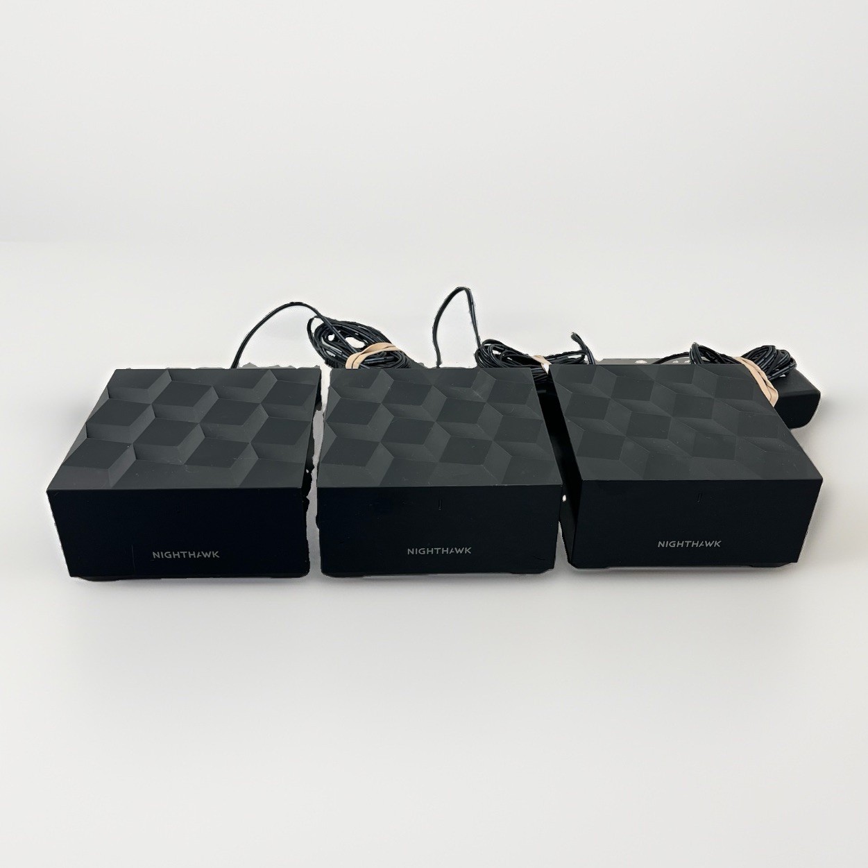 Netgear Nighthawk MS60 Mesh Wi-Fi 6 Satellite System Router Black Lot Of 3