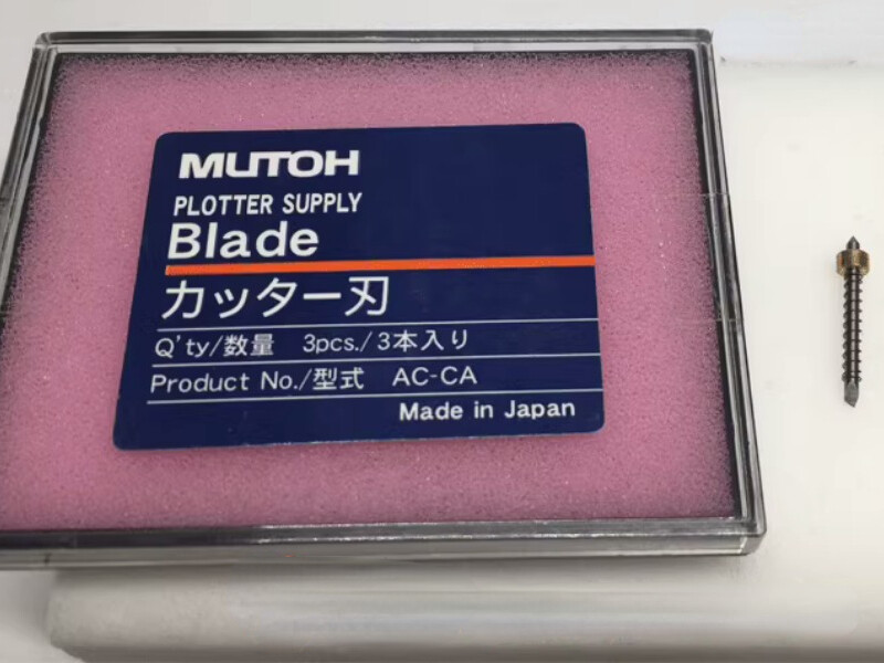 Original AC-800 MUTOH Cutting Blade AC-CA 1 Box, 3 Pieces