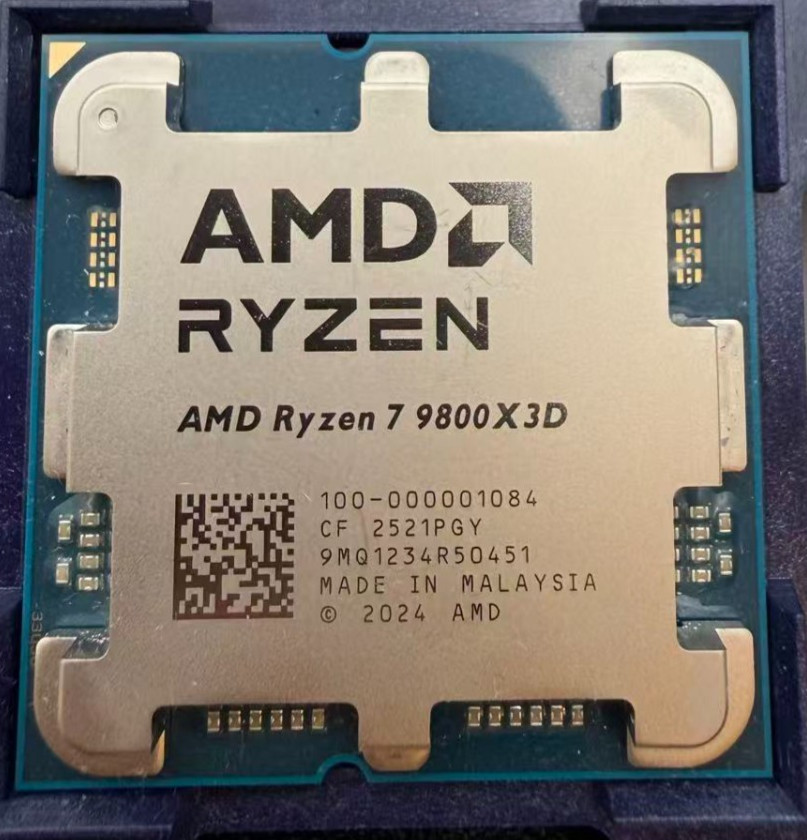 AMD Ryzen 7 9800X3D 8-Core 16-Thread AM5 CPU Processor Brand New Unused