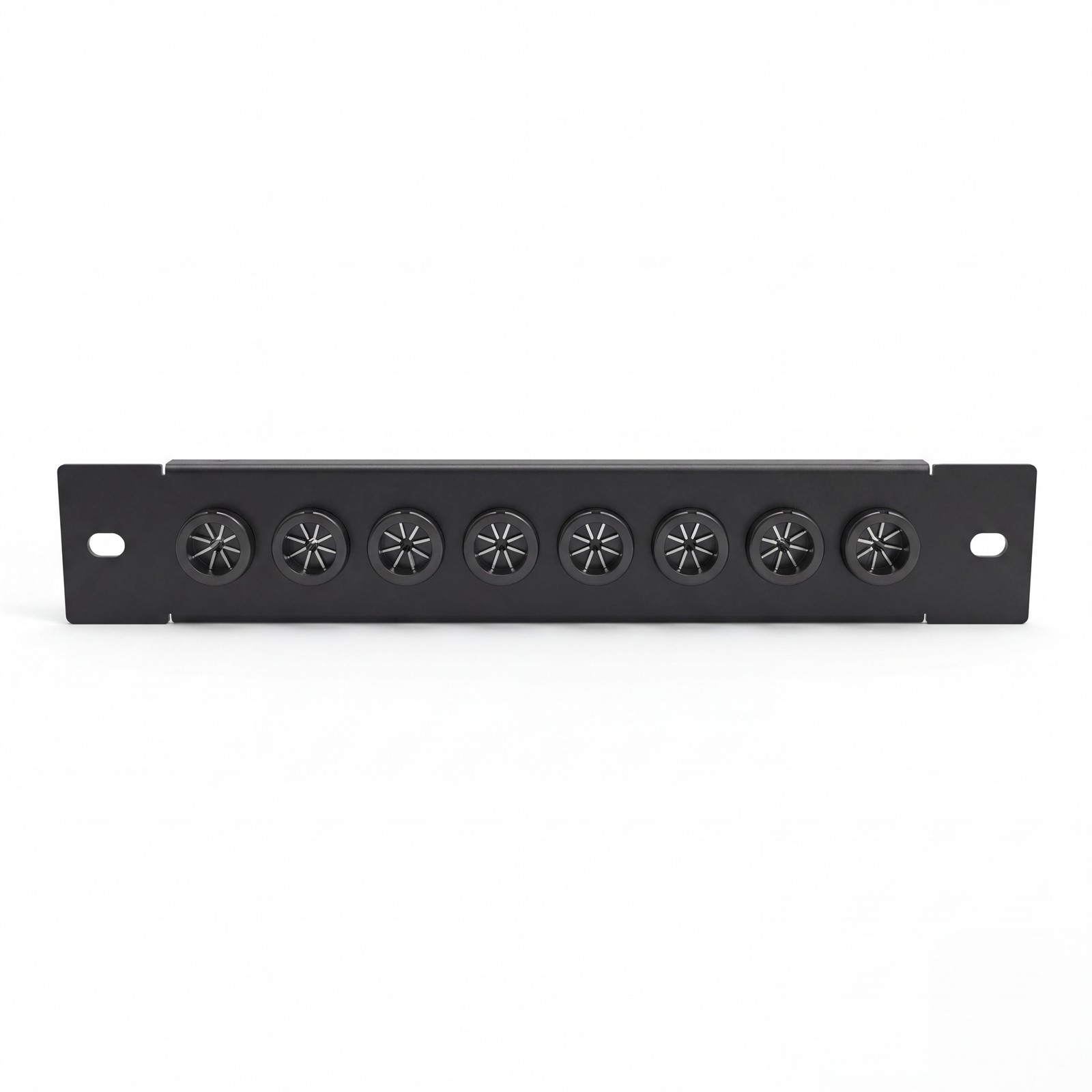 1/2/4/5PCS 10In 1U Rack Cable Management Panel 8-Port Pass Through Panel Cabinet