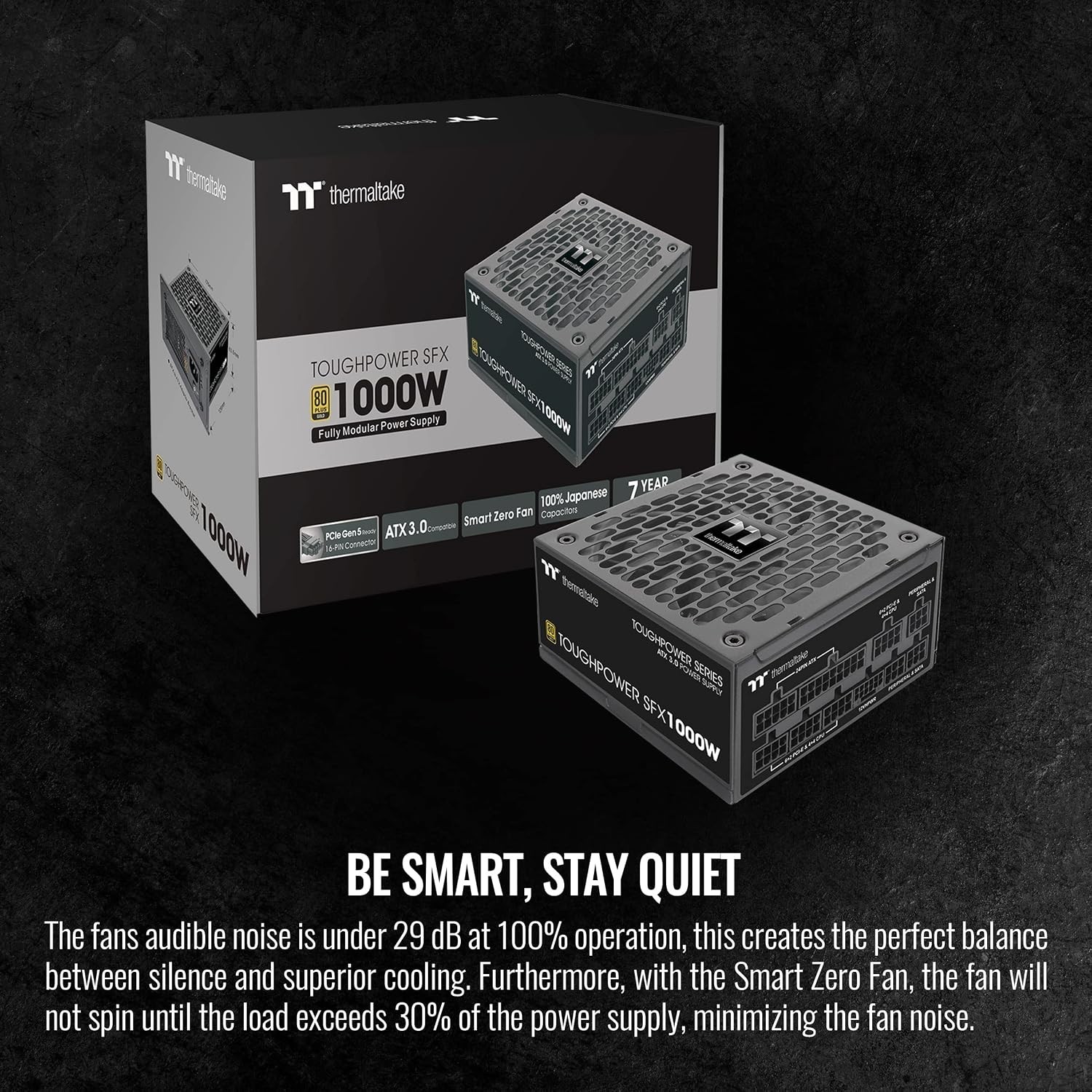 Thermaltake Toughpower SFX 1000W Gold Fully Modular ATX 3.0 PS-STP-1000FNFAGU-1