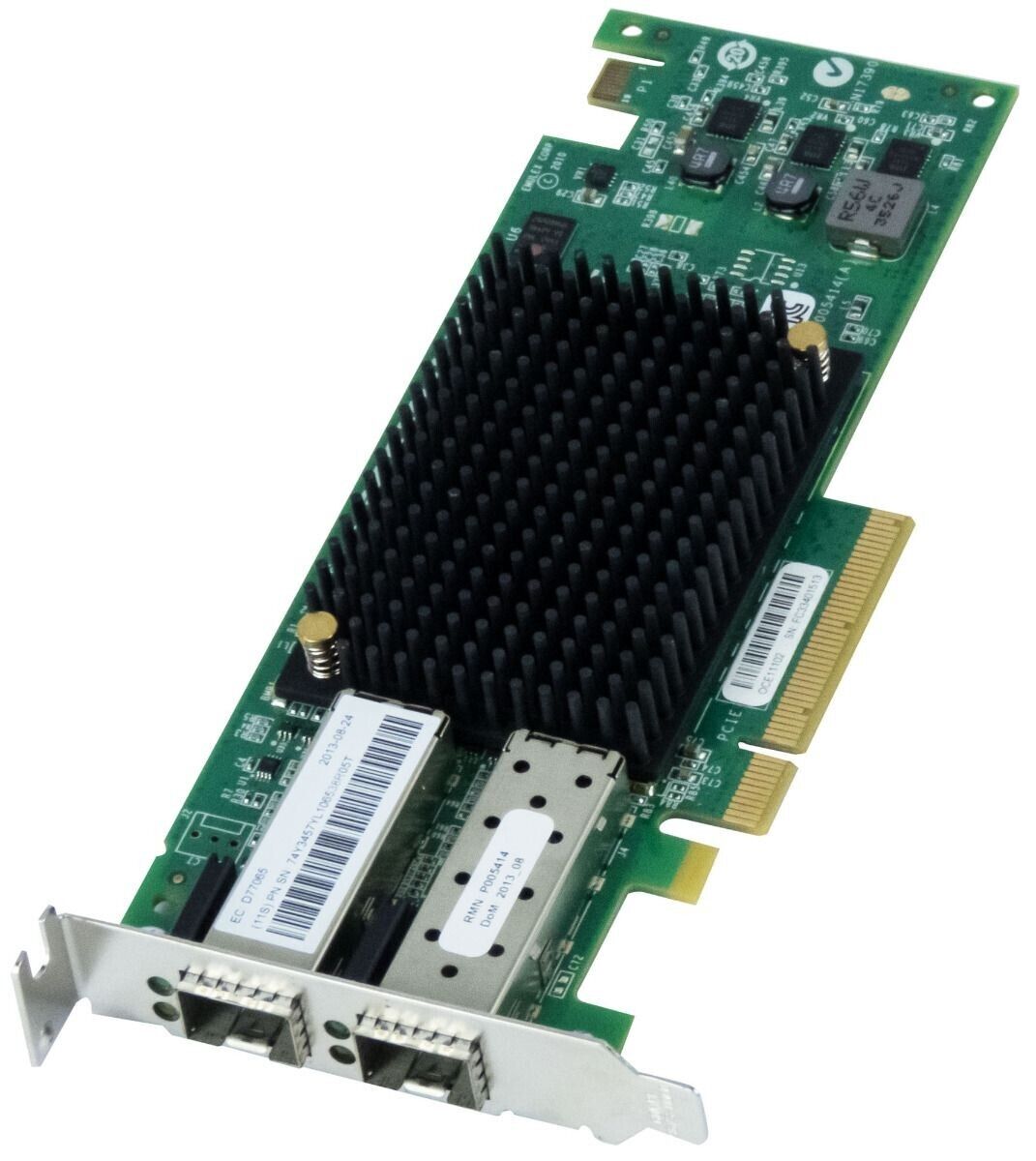 Network LAN Card IBM 5287 74Y3457 2-Port 10Gbps SFP PCI-EX8 Low Profile