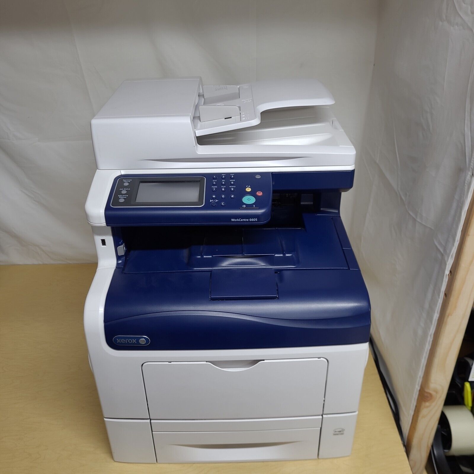 Xerox WorkCentre 6605 Multifunction Color Laser Printer BAD FUSER AS IS READ
