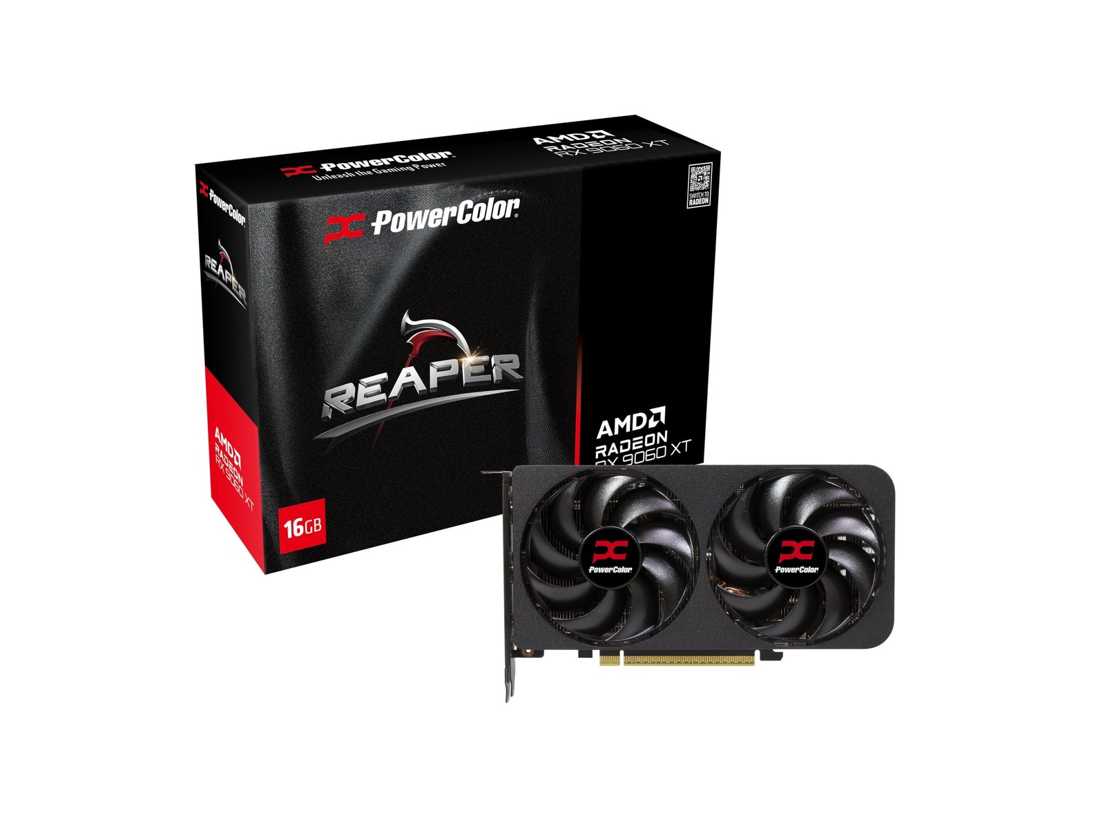 PowerColor Reaper AMD Radeon RX 9060 XT 16GB GDDR6 9060 XT 16GB Reaper
