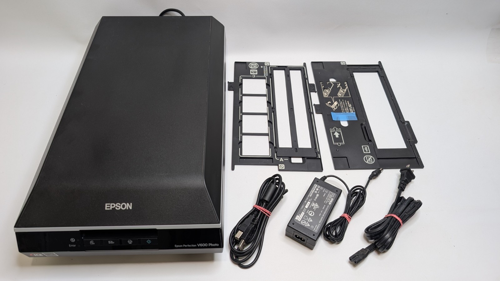 Epson Perfection V600 Photo Scanner 6400 DPI Film Negative Slide Holders Tested
