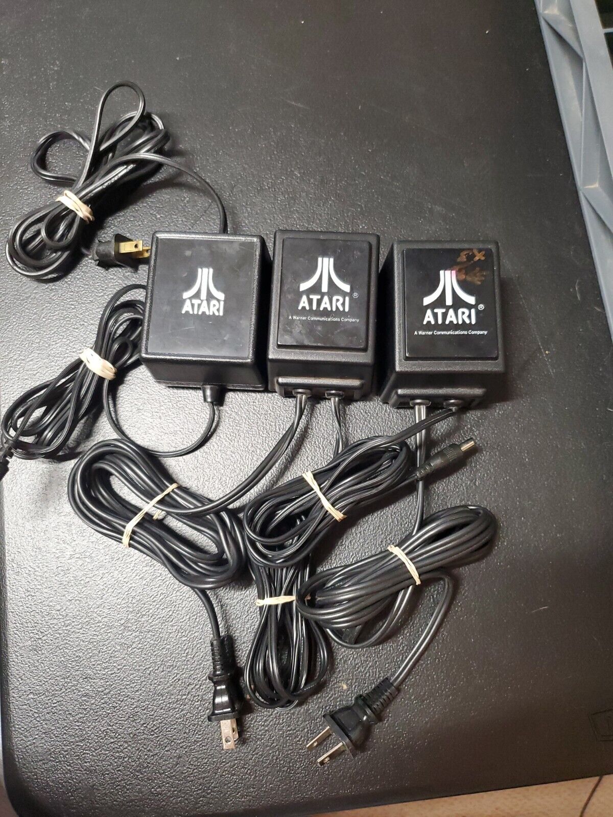 Lot of 3 Atari Power Supplys 400/800/XL/XE 1050 Untested