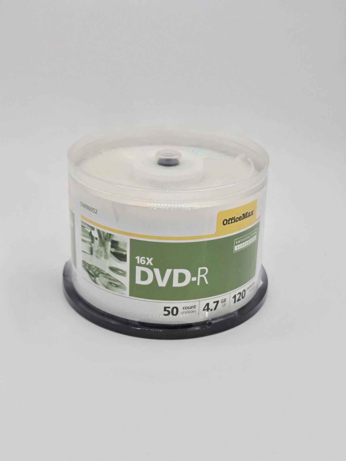 Office Max 16x DVD-R 50 Count 4.7 Gb 120 Minutes