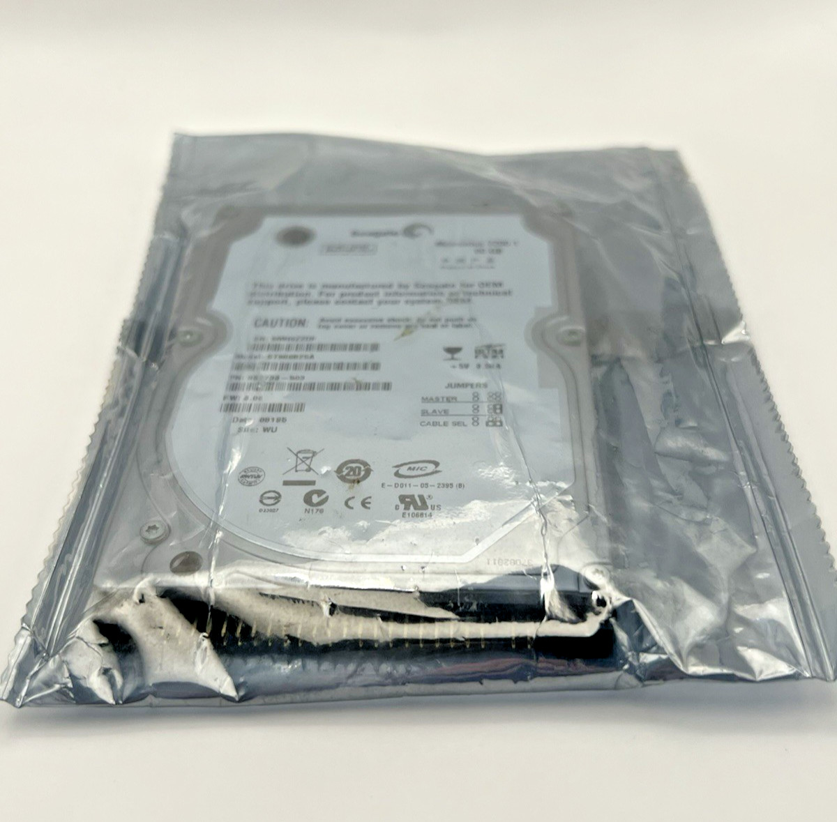 Seagate Momentus 7200.1 ST980825A 80GB 2.5" IDE HDD – NEW – Sealed NOS