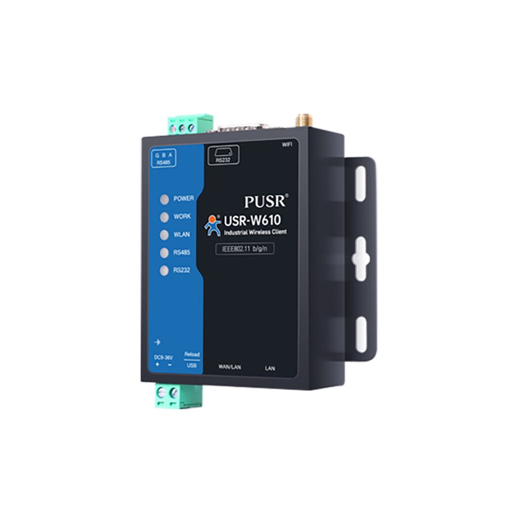 有人[USR-W610S] RS232 RS485 Serial To Wifi Ethernet Converter TCP Dual Port Server