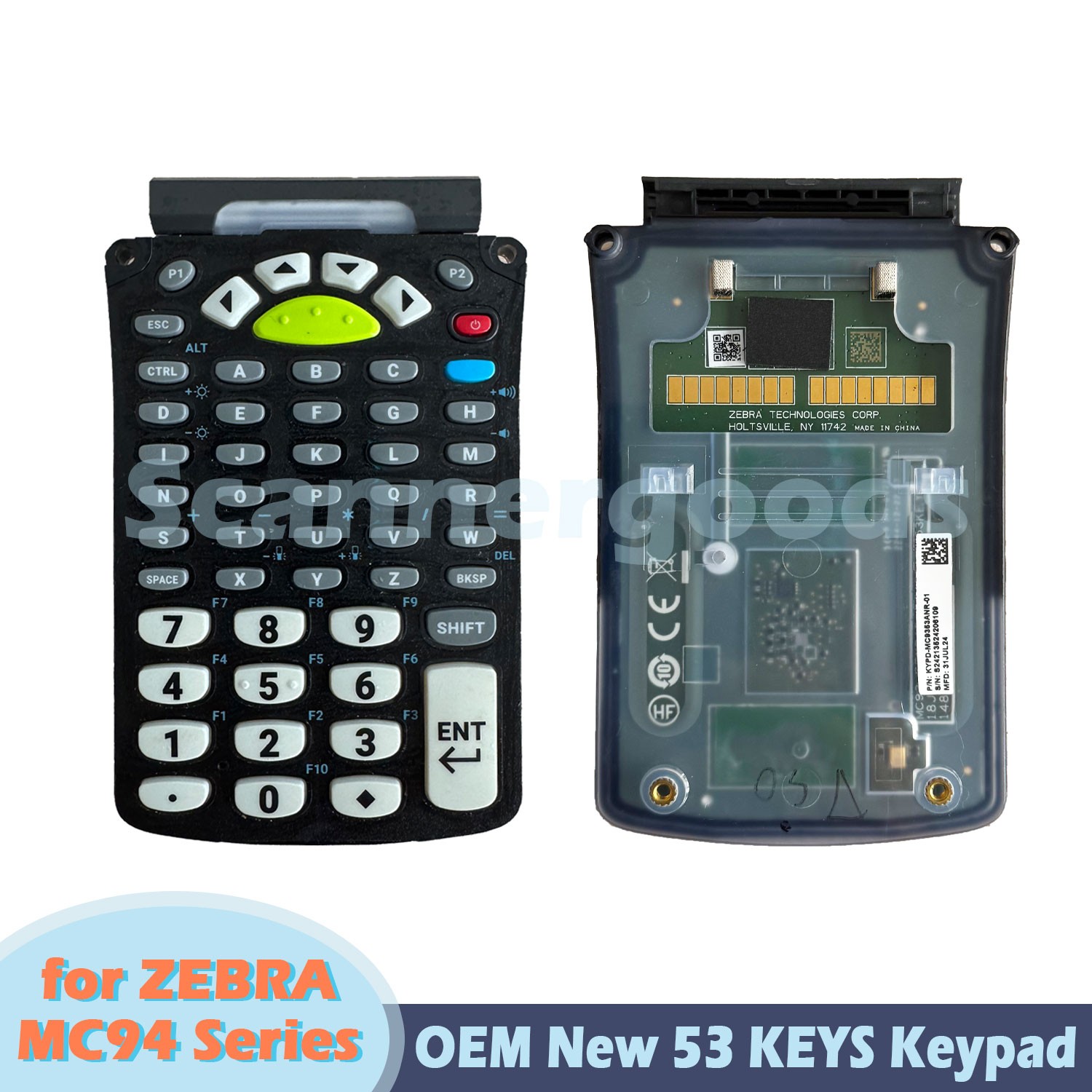 OEM New 53 KEYS Keypad Standard Version for ZEBRA MC94 Series MC9400 MC9450