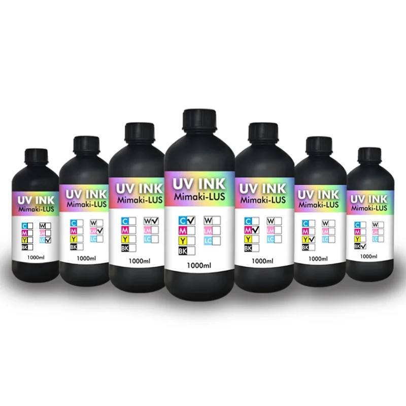 High Quality LUS-175 LUS-170 UV Ink for UV Flatbed Printer 1000ml/Bottle