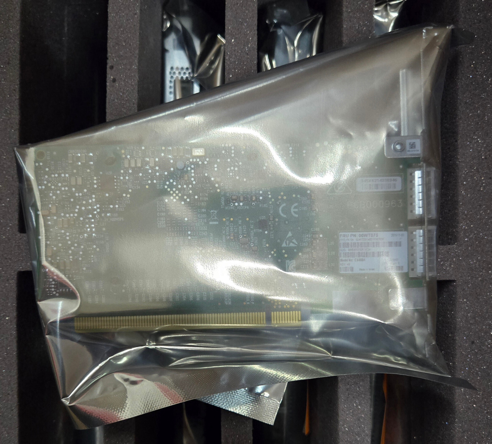 IBM Mellanox CX456A 2-Port 100Gb EDR Infiniband Adapter FH Bracket 00WT075 EC3F