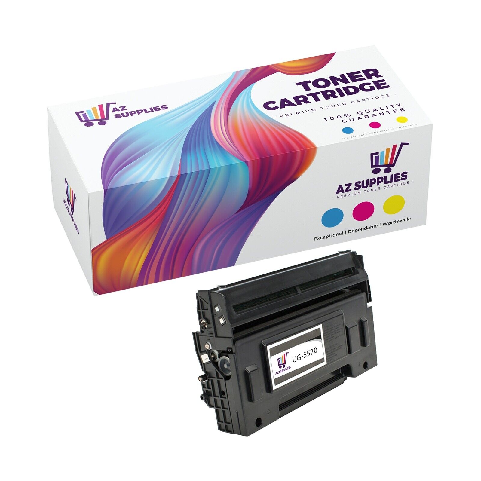 Panasonic Compatible Toner Cartridge for UG-5570 UF-7200 UF-8200 Black 1 Pack
