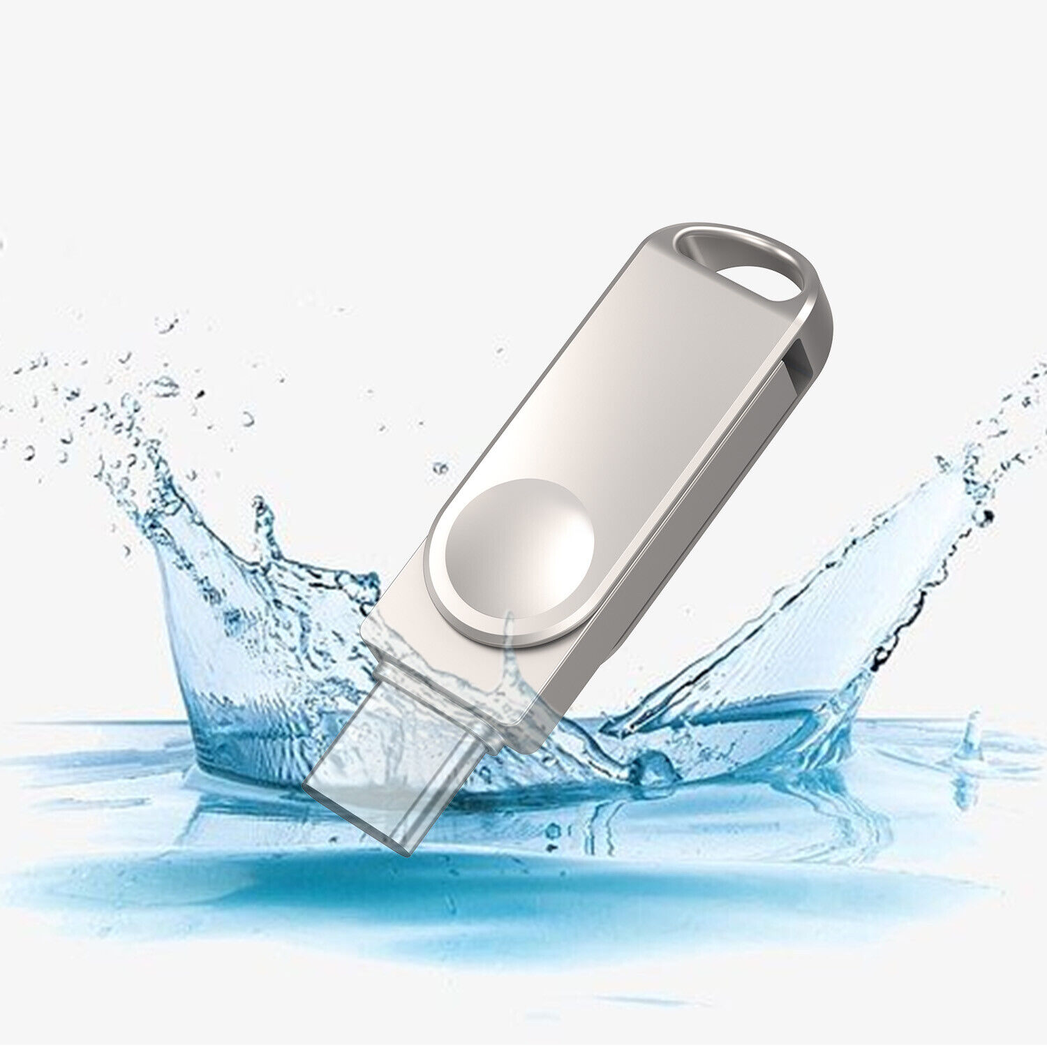 Type-C USB Flash Drive Dual 2 in 1 USB 3.0 U Disk for iPhone 15/Android/Tablet
